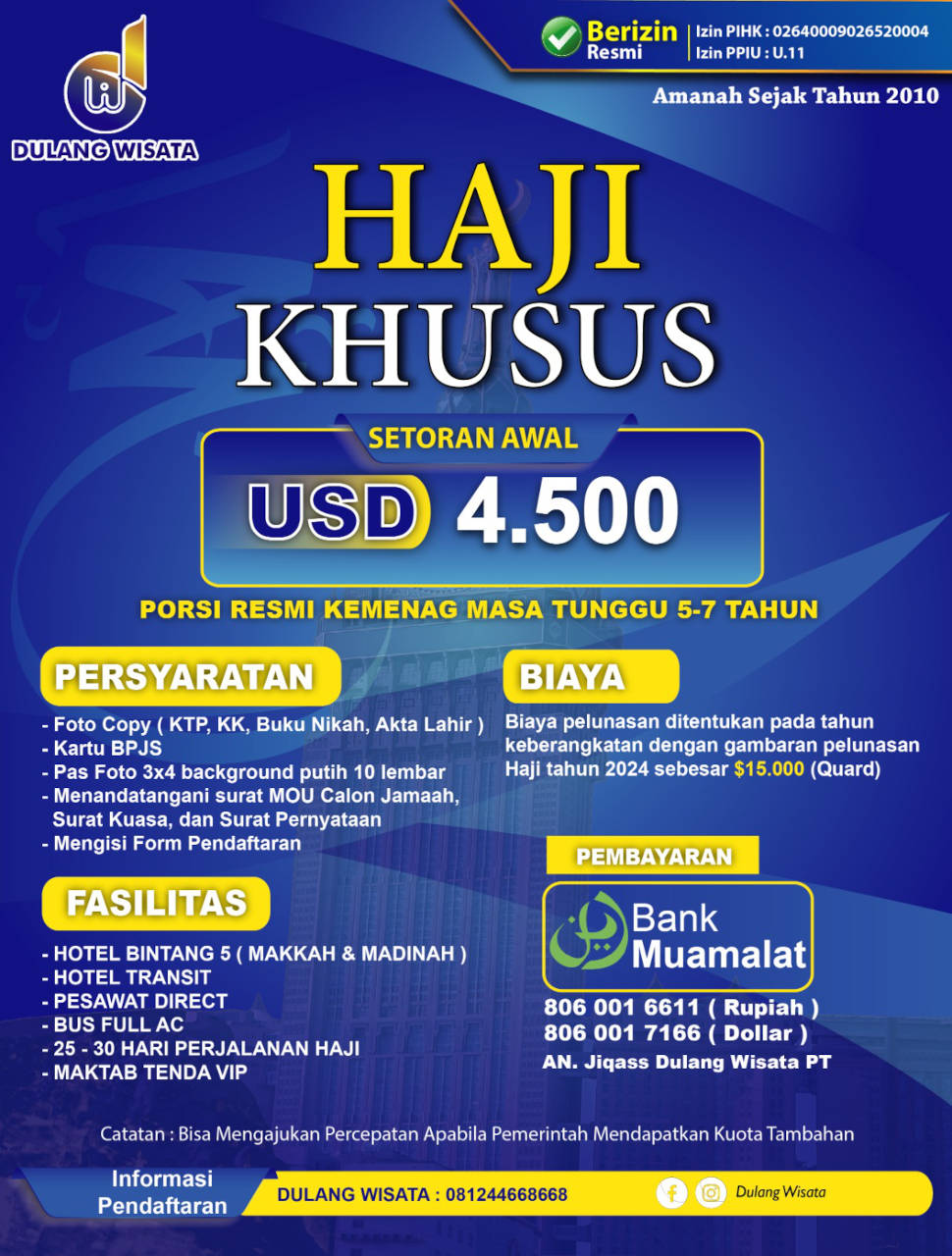 HAJI KHUSUS