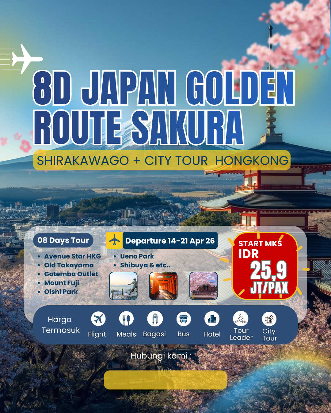 Japan Golden Route Sakura